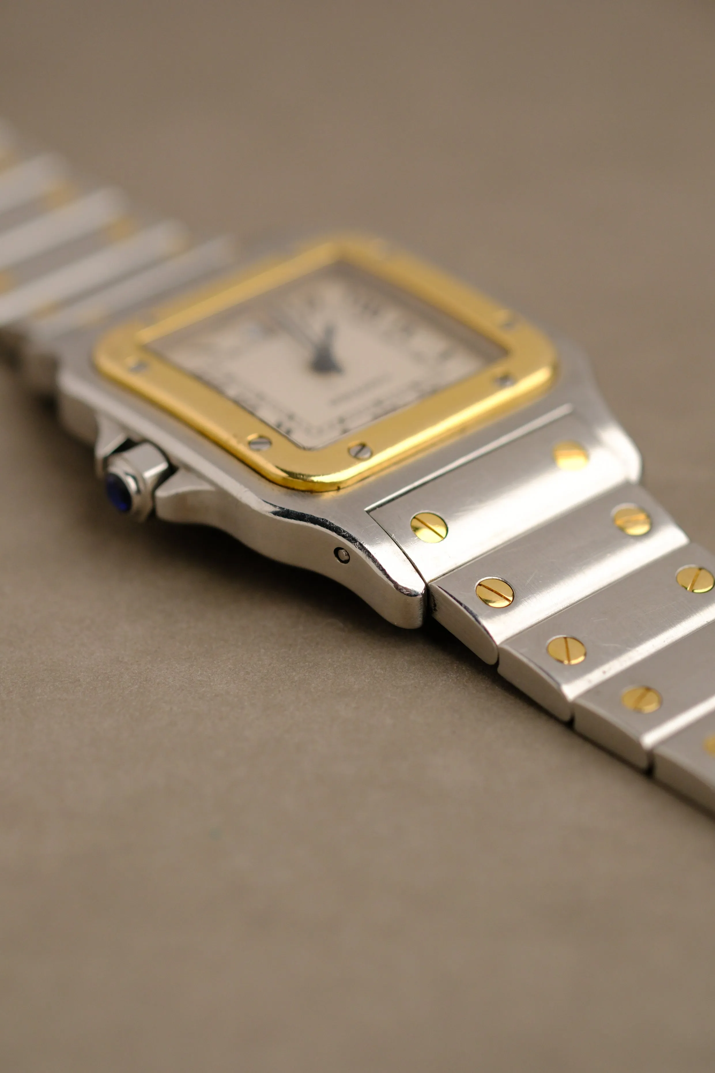 Cartier Santos Galbee 29 mm Warm Tropical Dial