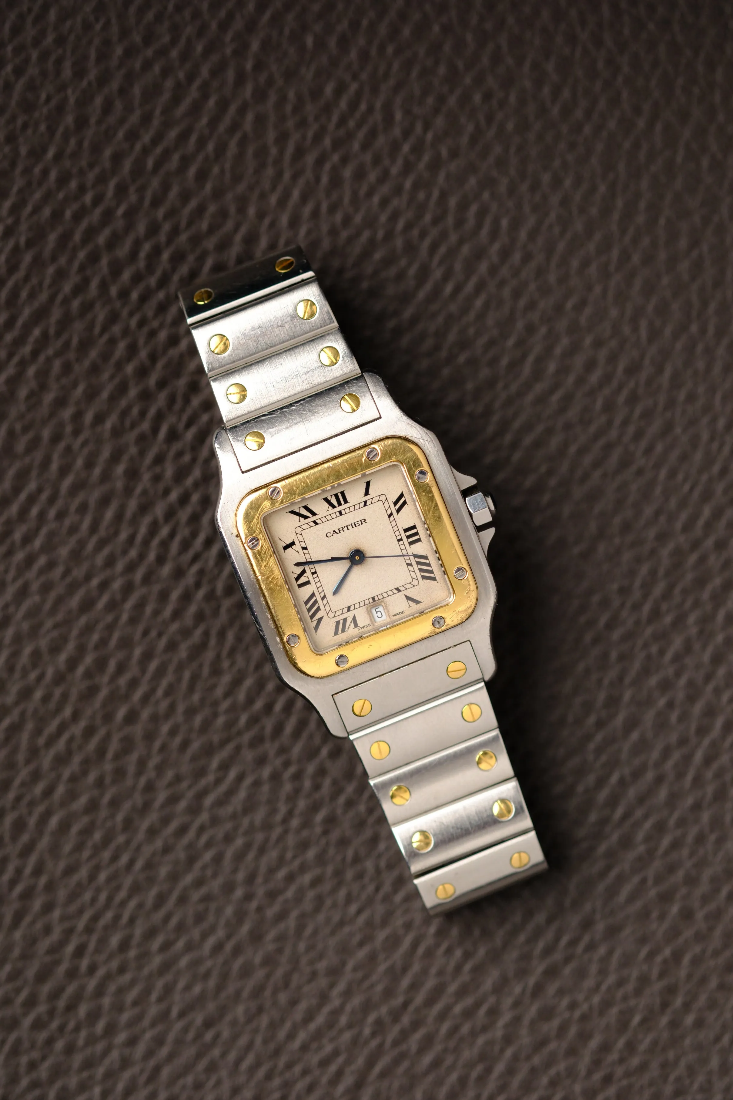 Cartier Santos Galbee 29 mm Warm Tropical Dial
