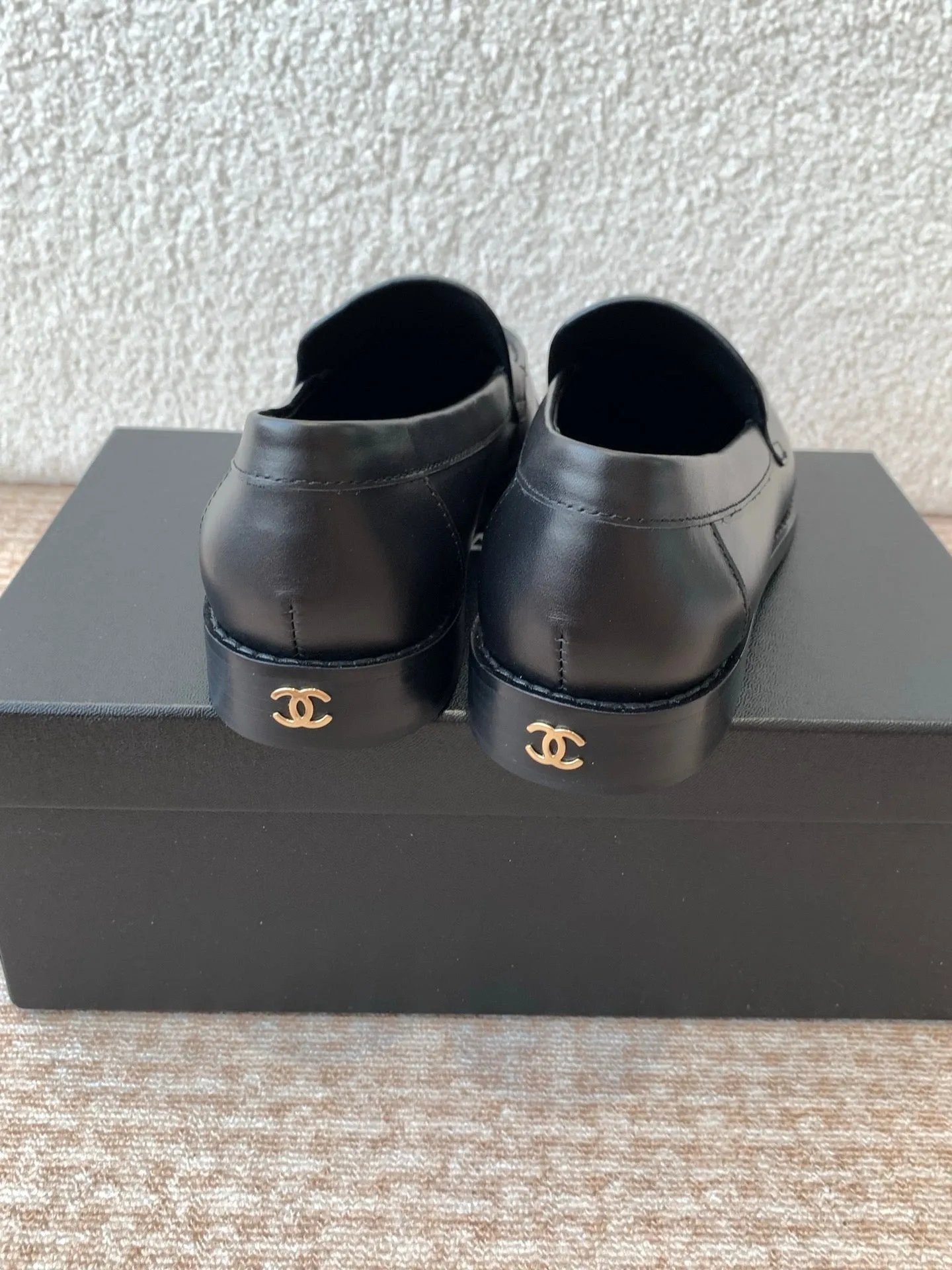 CC 25S Loafer Black Calfskin