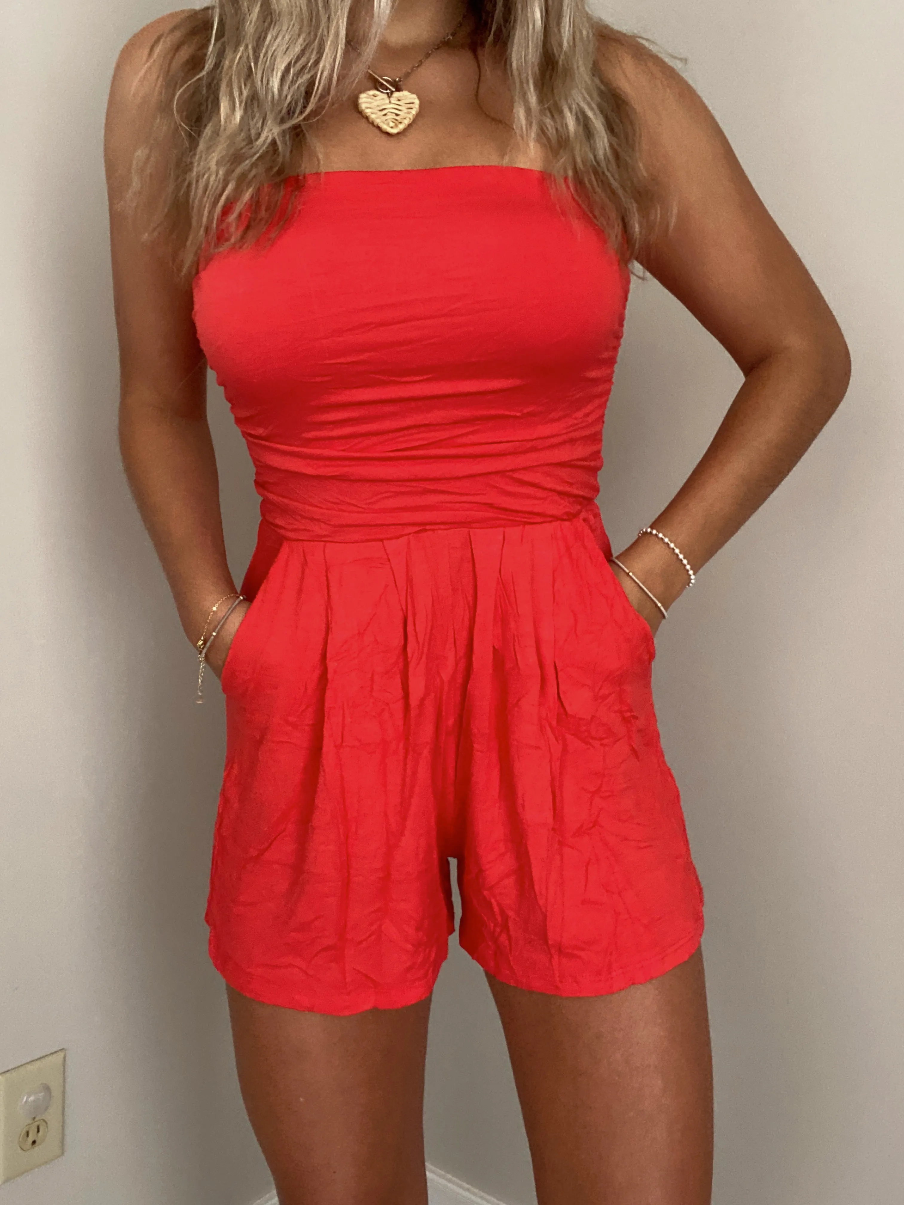 Cherry Cola Romper