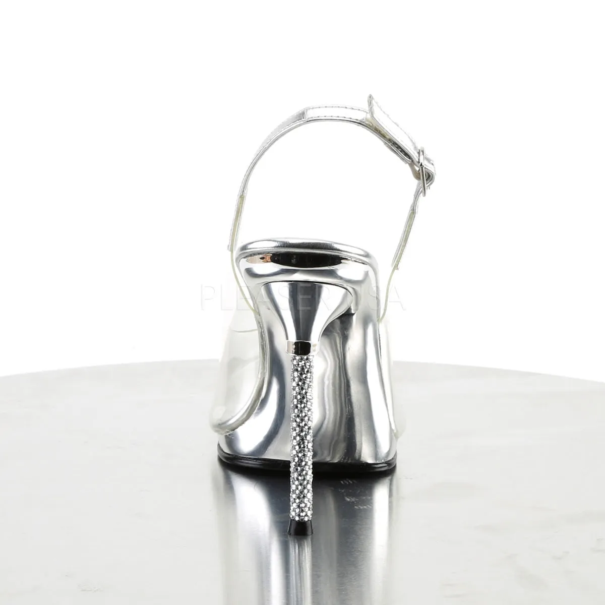 CHIC-18  Clear-Silver Pu/Silver Chrome