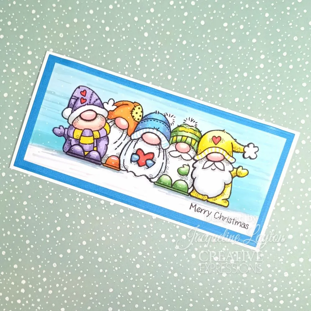 Christmas Gang Gnomes Clear Stamp FRS423