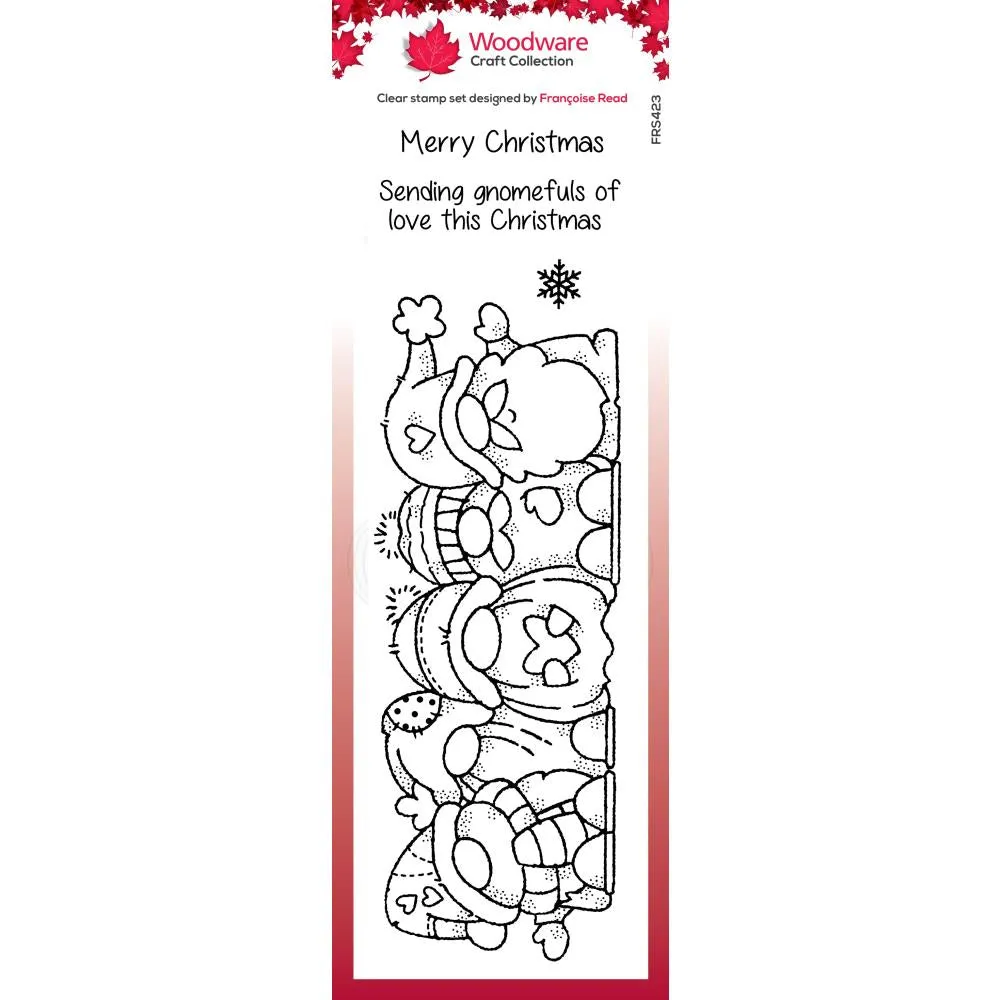 Christmas Gang Gnomes Clear Stamp FRS423