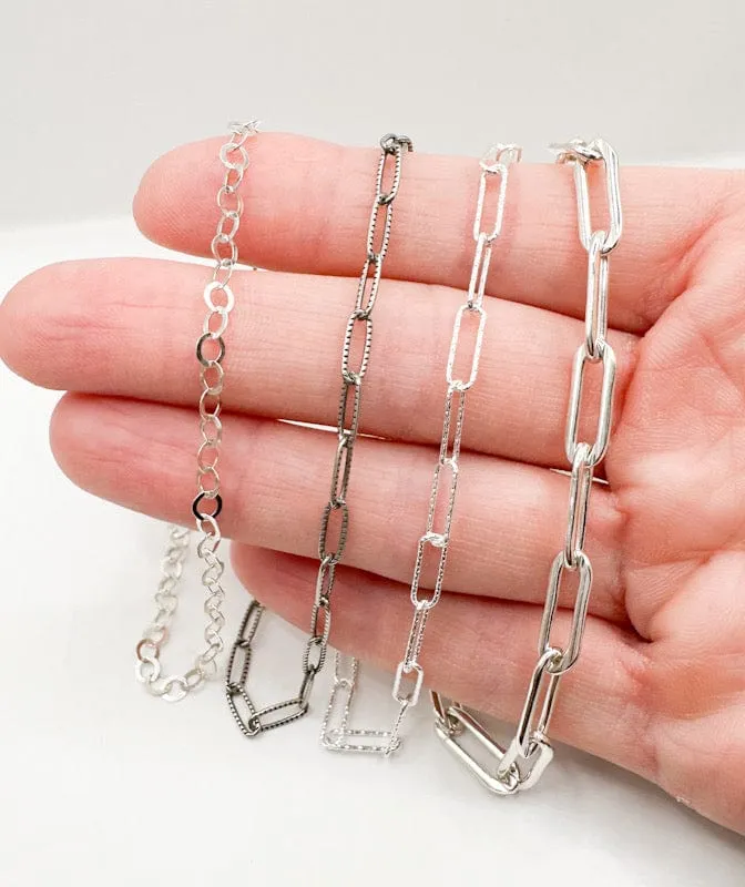 Cindy Bracelet - Flat Cable Chain