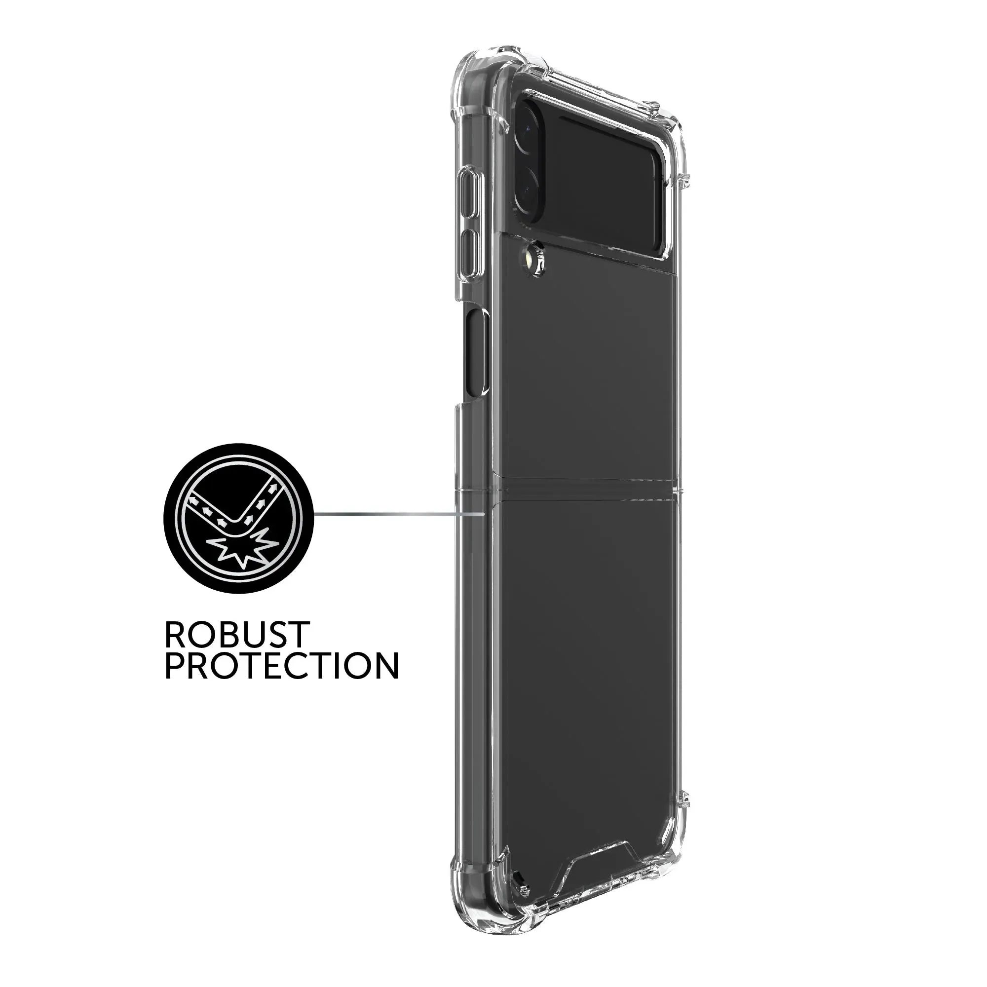 Clear Case for Samsung Galaxy Z Flip4 5G