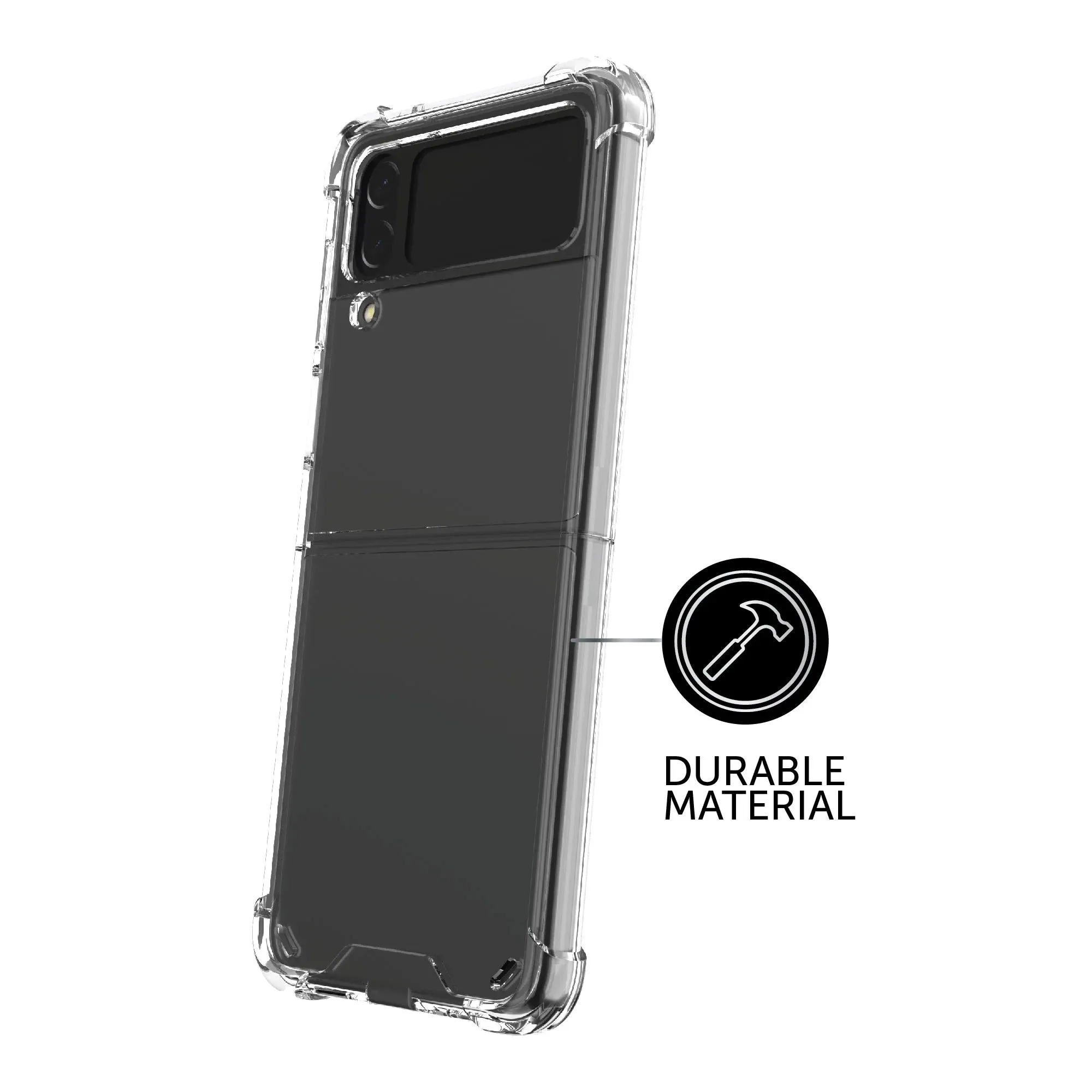 Clear Case for Samsung Galaxy Z Flip4 5G