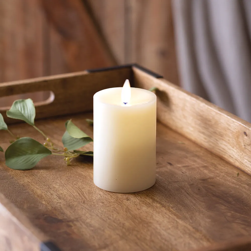 Cozy Glow Infinite Wax Pillar Candle - 3 x 4