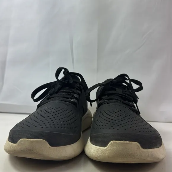 Crocs LiteRide Pacer Black Lace Up Men’s Sneakers