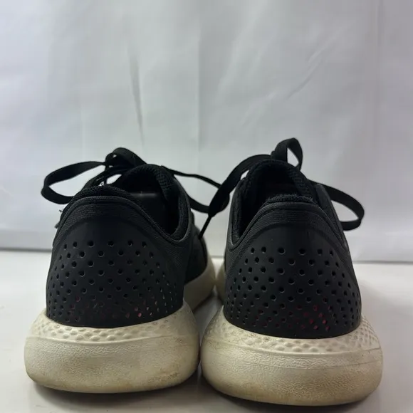 Crocs LiteRide Pacer Black Lace Up Men’s Sneakers