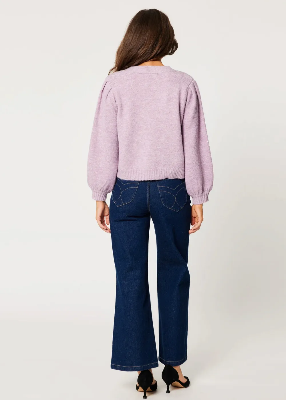 Dark Rinse True Blue Denim Sailor Jean <br> <i> ankle length </i>
