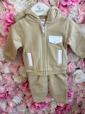 Deolinda Soft Beige Tracksuit