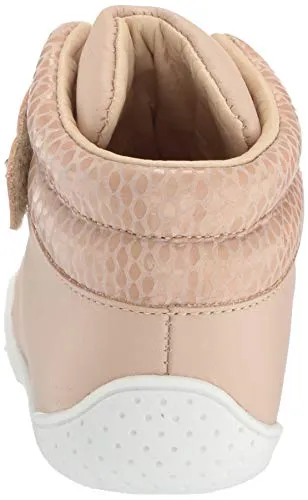 Double High Top Loafers: Leather Velcro Strap Shoes for Toddlers