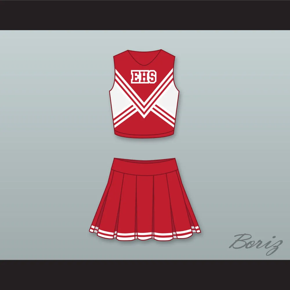 East High School Wildcats Cheerleader Uniform