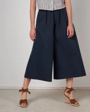 elastic culotte - navy