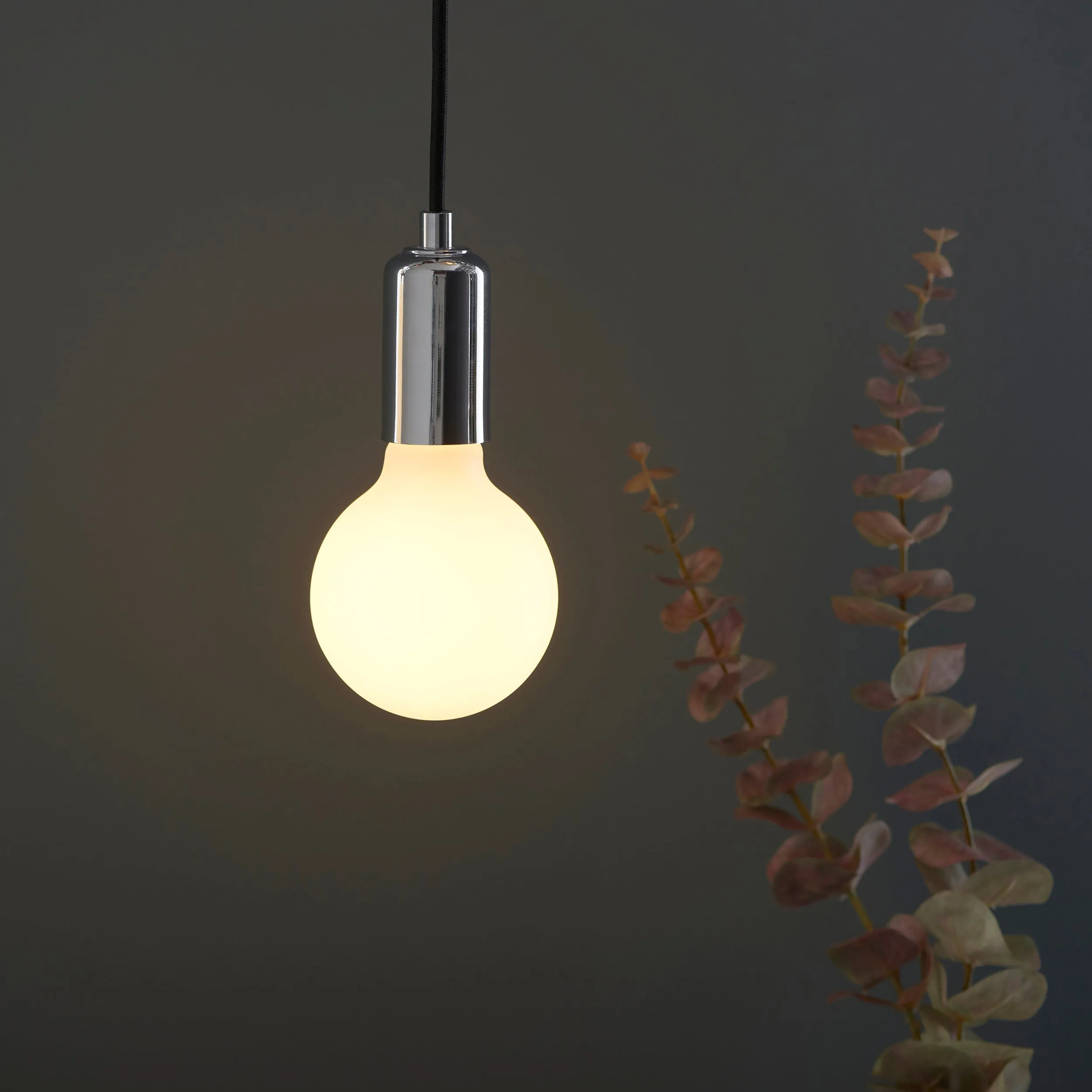 Endon 102615 Opaline 1lt Accessory Opal glass 12W LED E27 Warm White