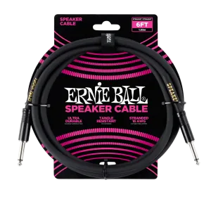 Ernie Ball Straight Speaker Cable, 2 Meters