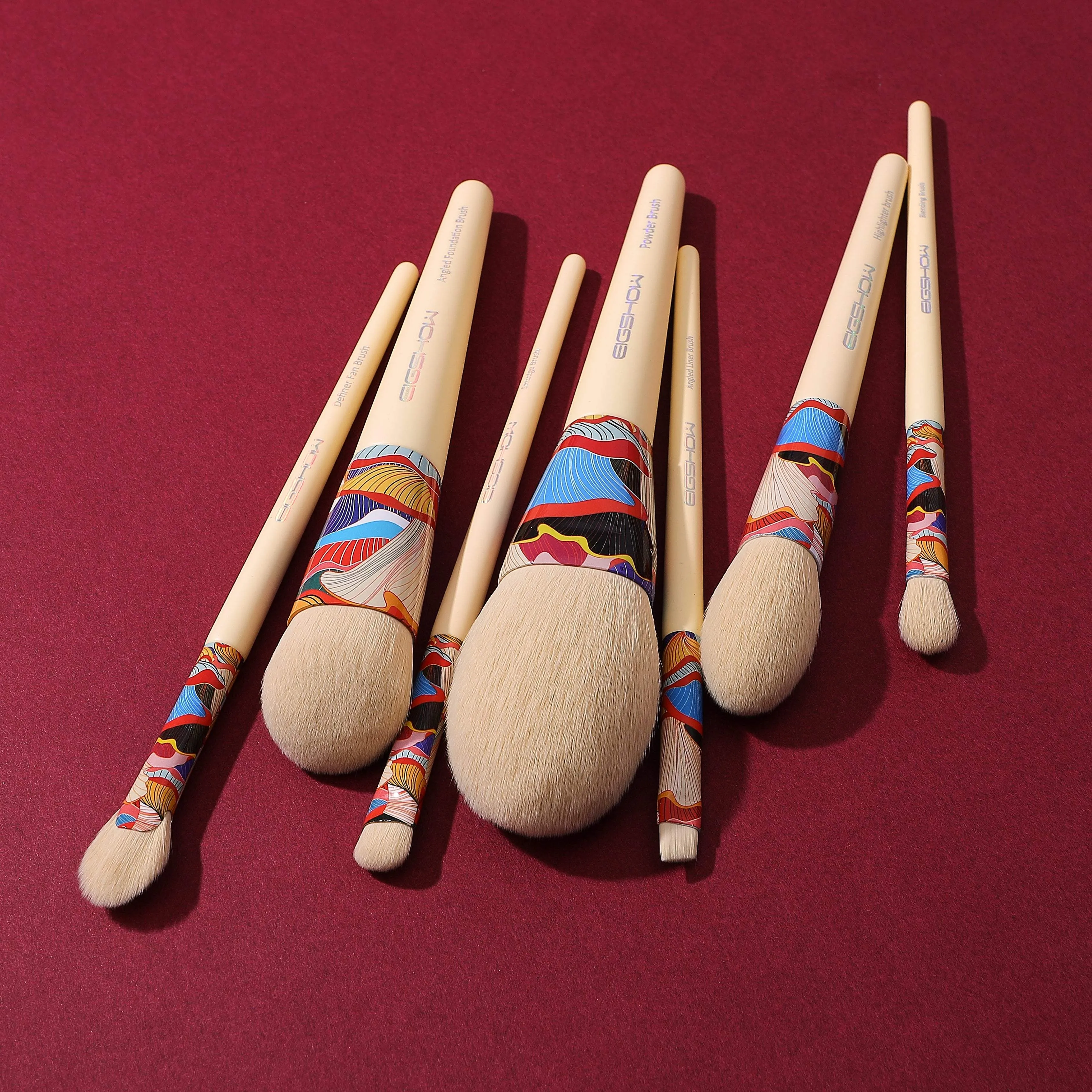 ESSENTIAL SERIES - 7 PCS YELLOW FRESHER BRUSH KIT WITH ECO-FRIENDLY CARTON CYLINDER