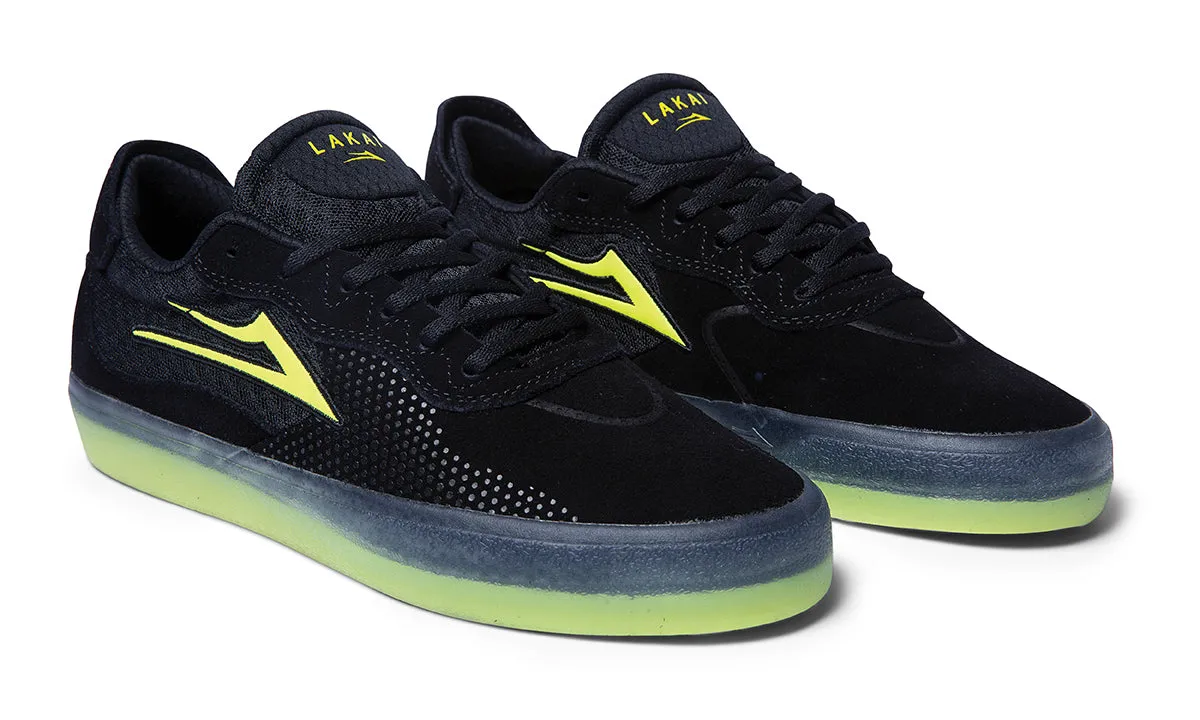 Essex - Black/Neon Suede