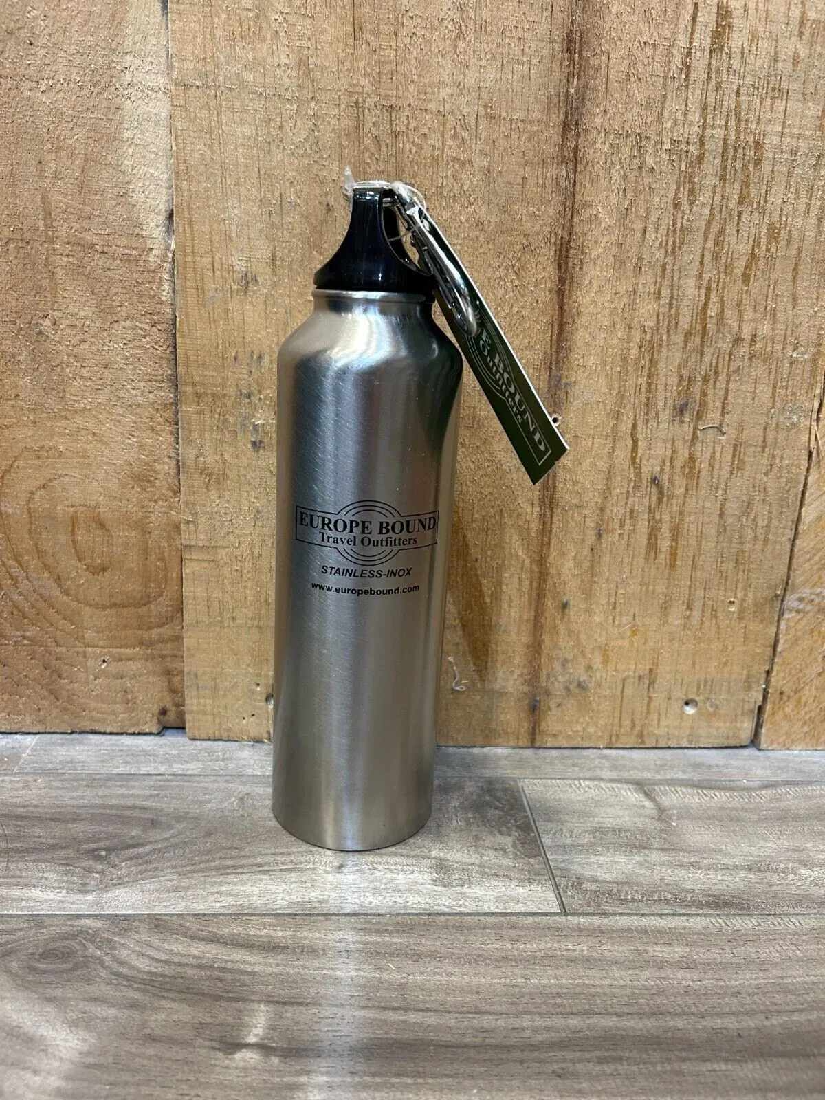 Europe Bound Stainless Steel 750 mL Single Wall Beverage Flasks Water Bottles
