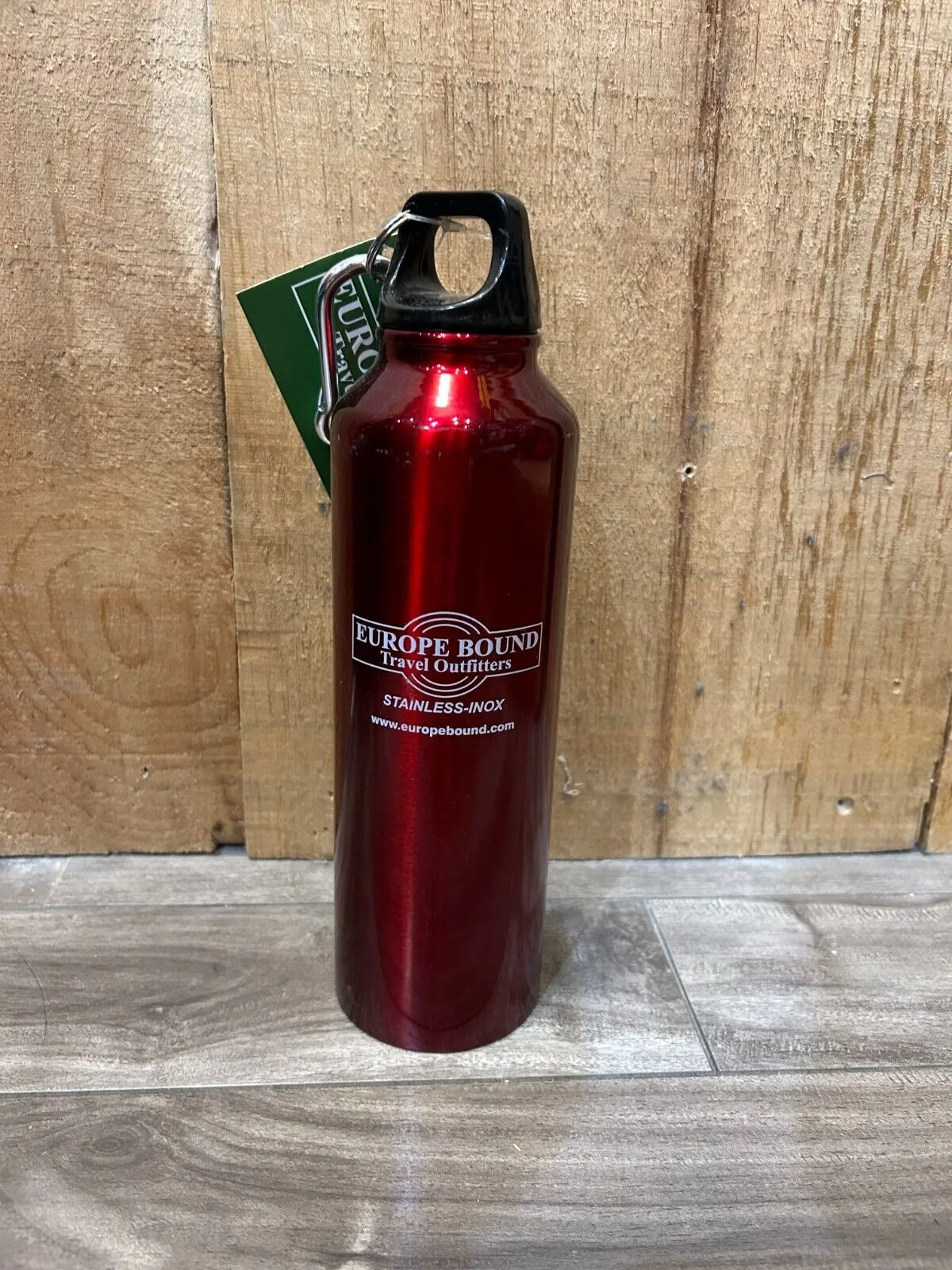 Europe Bound Stainless Steel 750 mL Single Wall Beverage Flasks Water Bottles