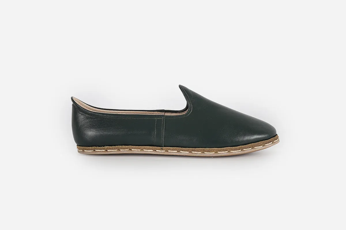 Evergreen Handmade Leather Loafers (Women's)