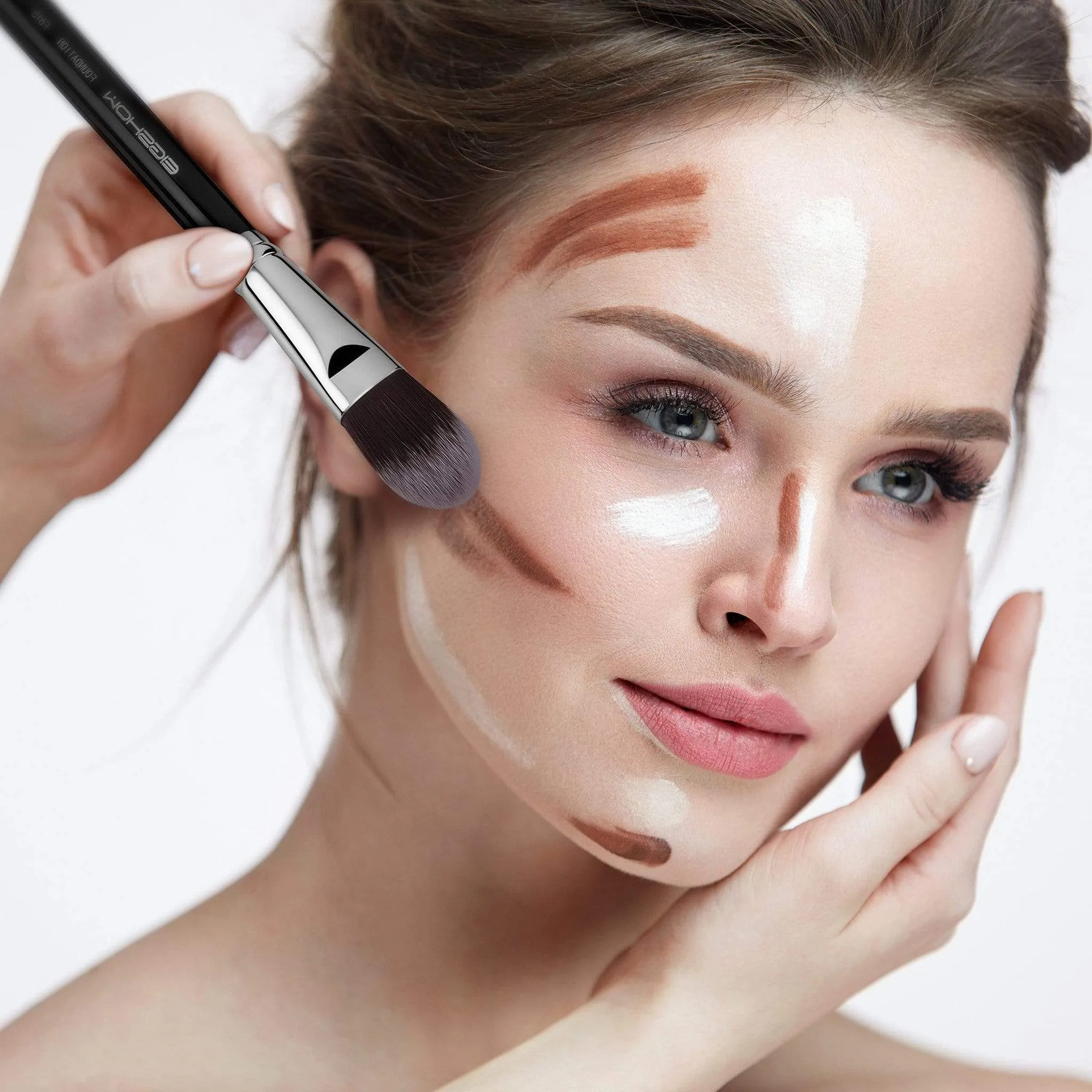 F615 - FLAT FOUNDATION BRUSH