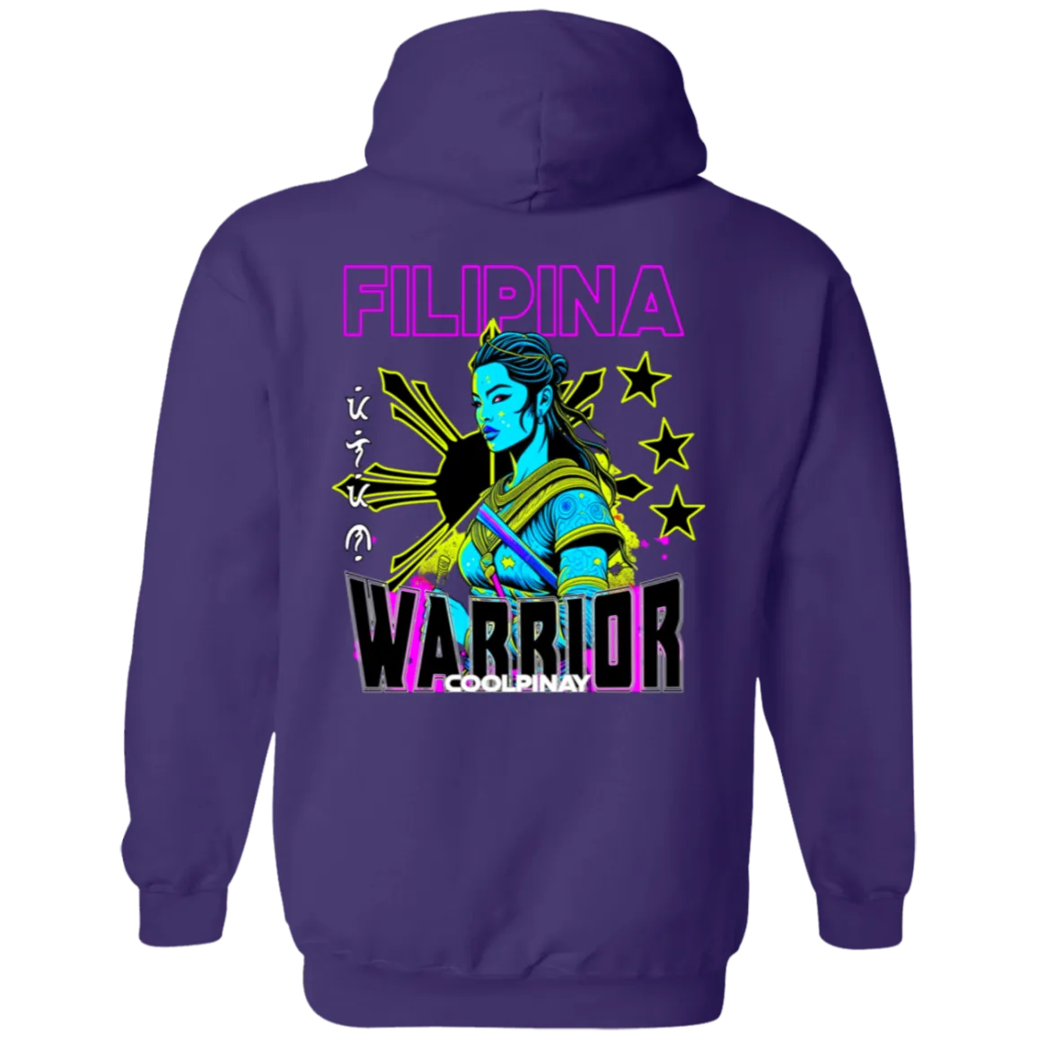 Filipina Warrior Psychadelic Unisex Pullover Hoodie