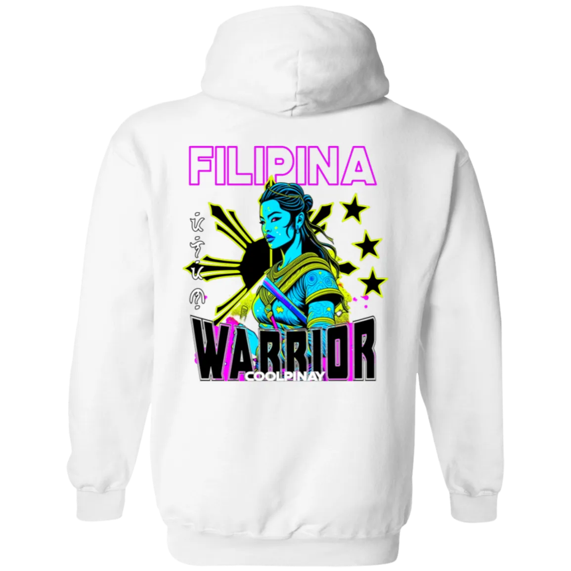 Filipina Warrior Psychadelic Unisex Pullover Hoodie