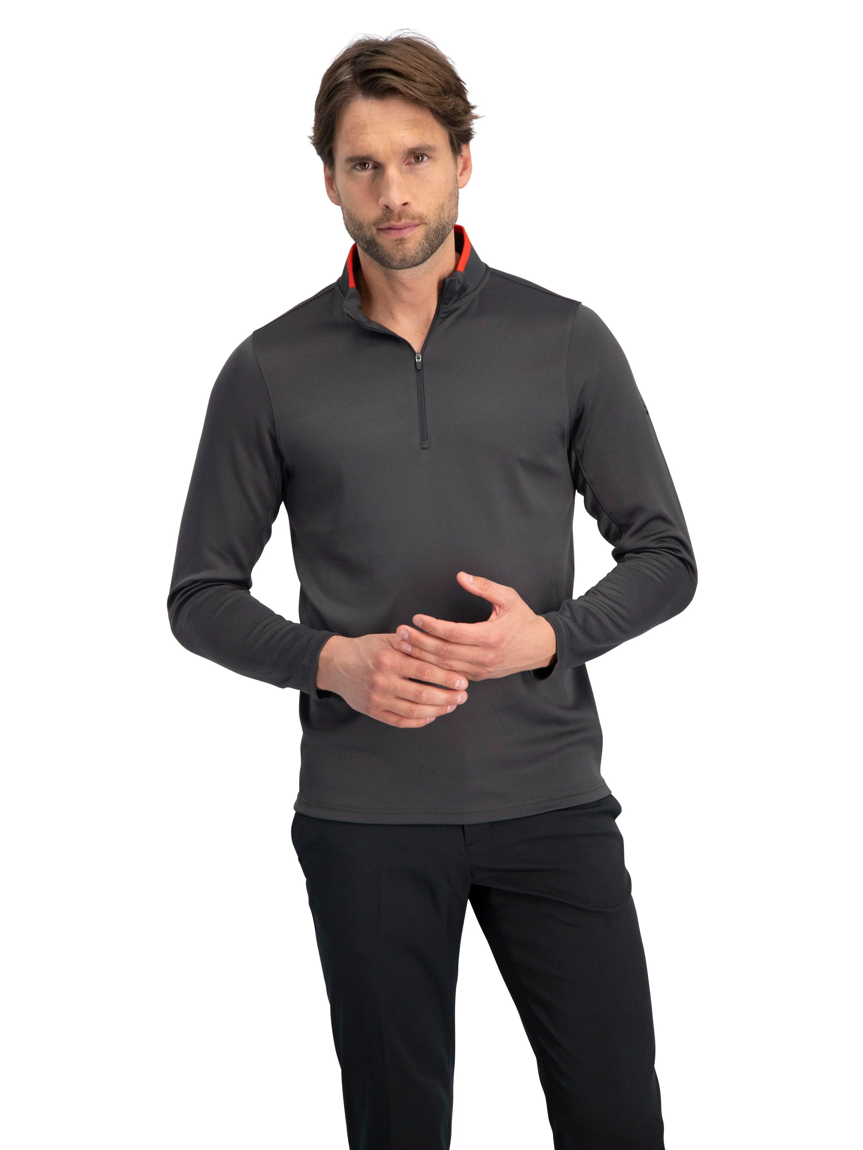 Fleece Golf Half Zip Pullover
