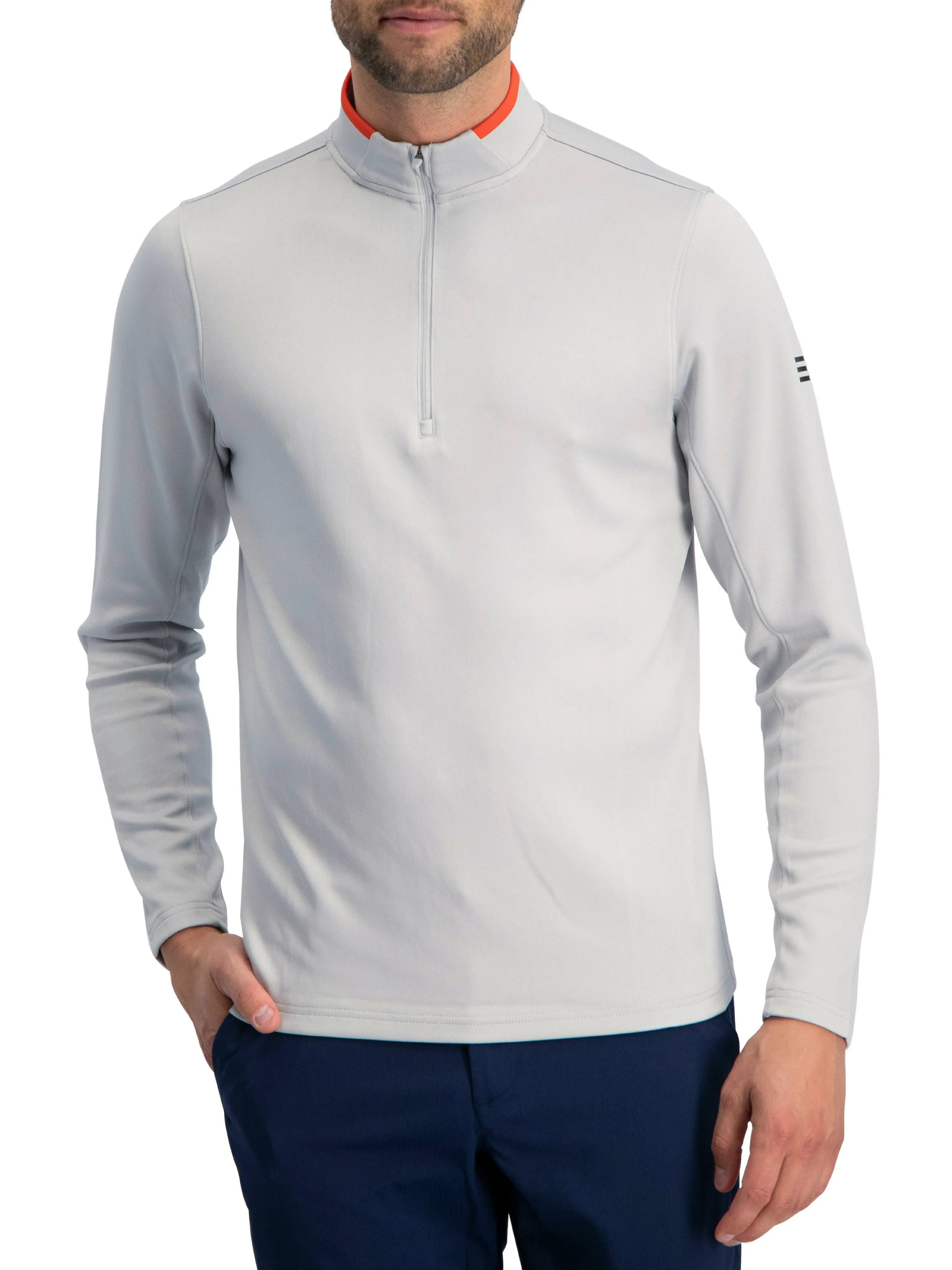 Fleece Golf Half Zip Pullover