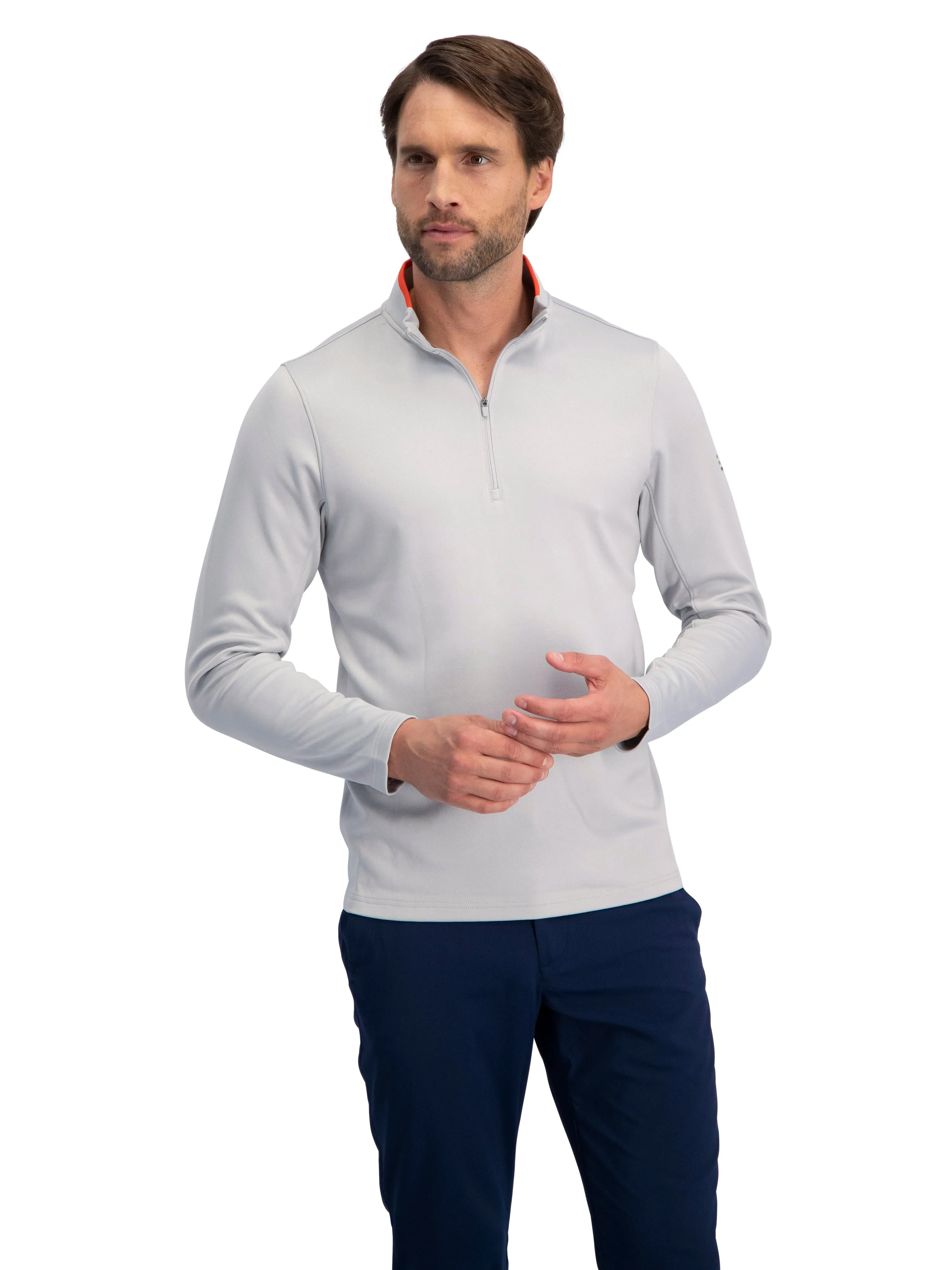 Fleece Golf Half Zip Pullover