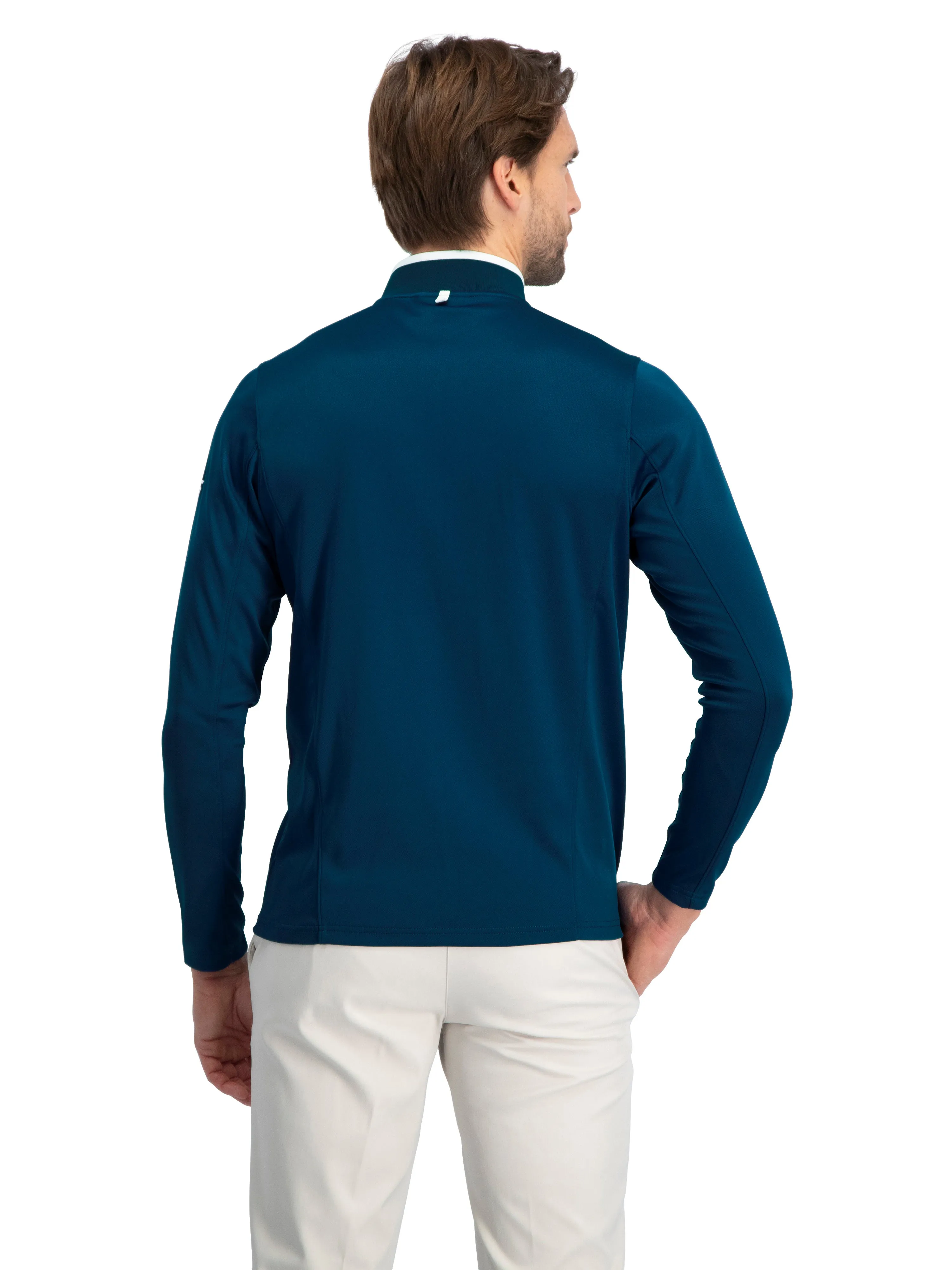 Fleece Golf Half Zip Pullover