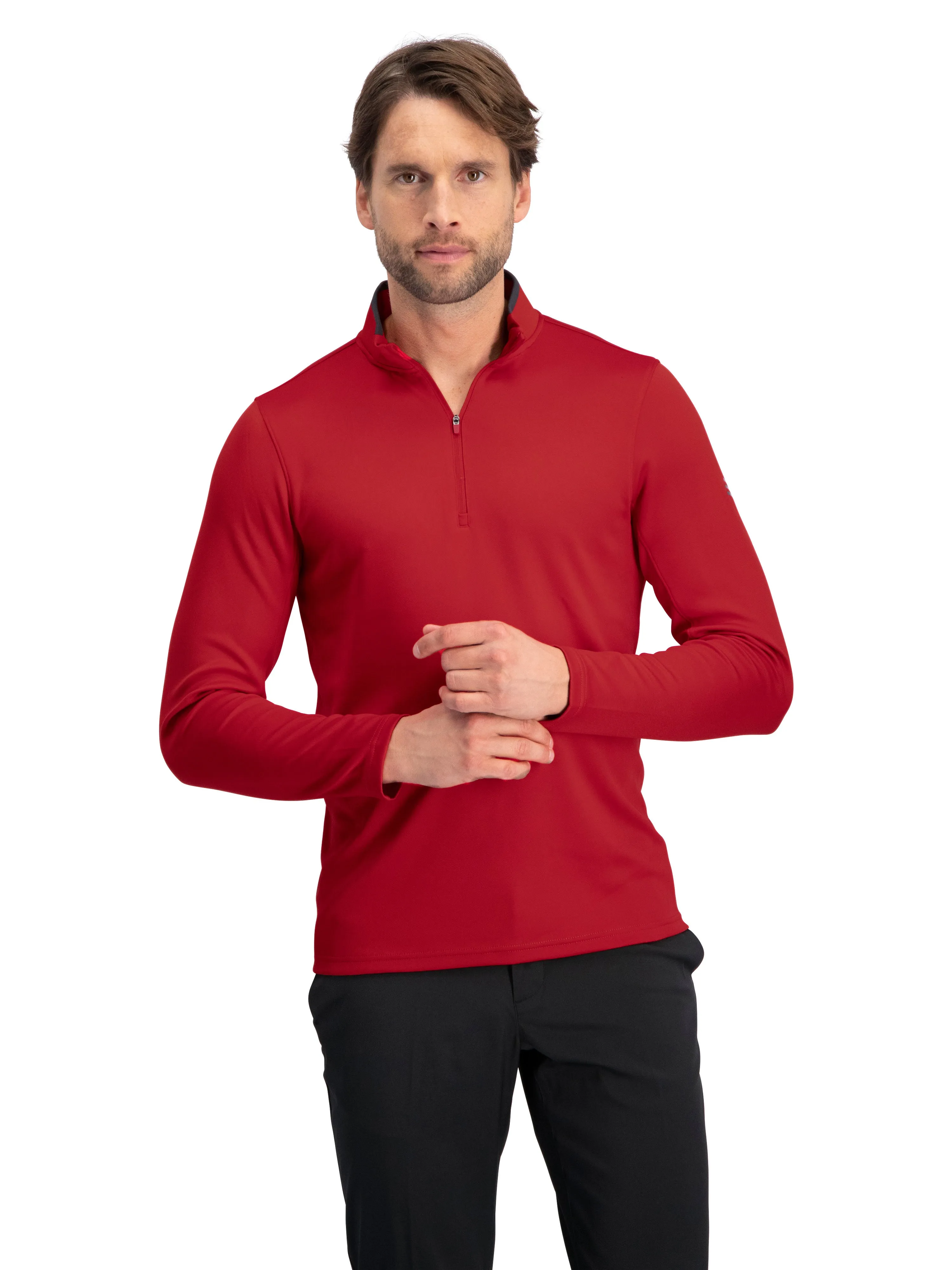 Fleece Golf Half Zip Pullover