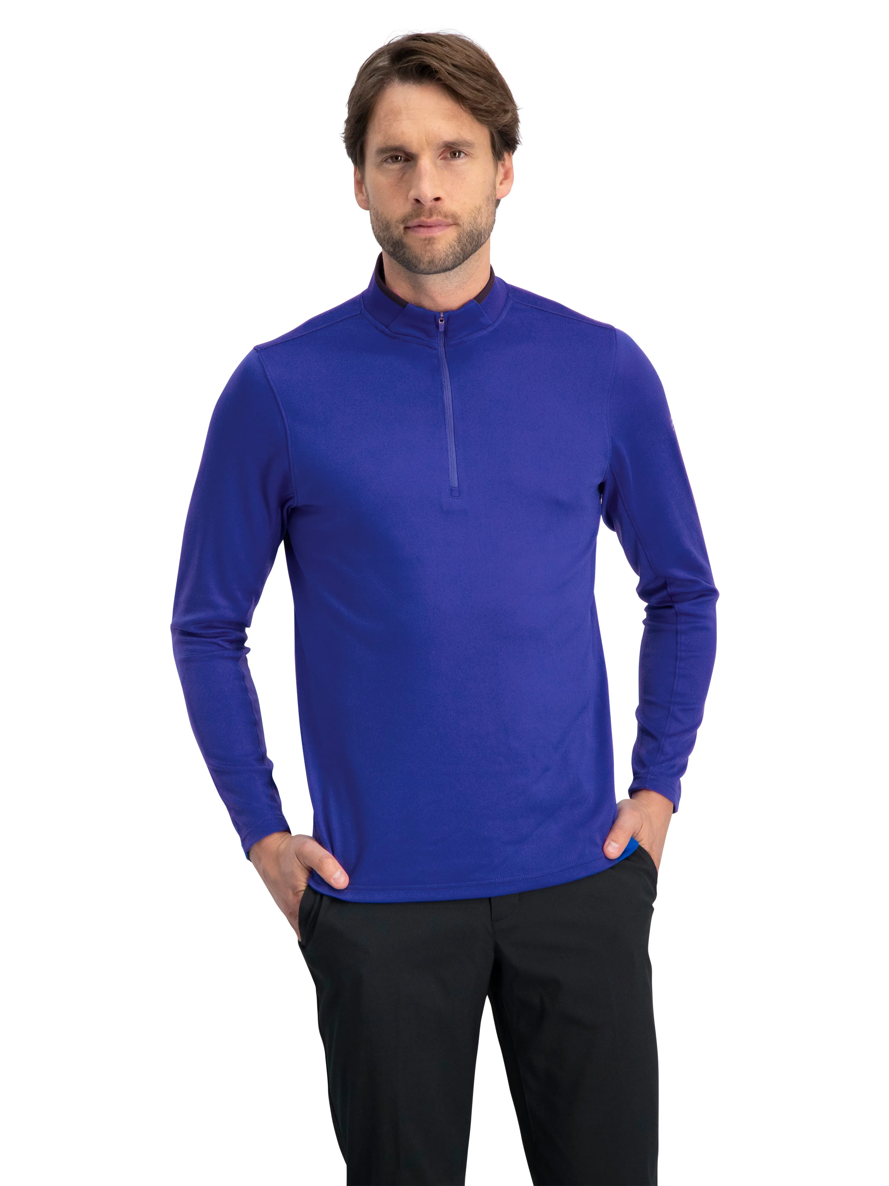 Fleece Golf Half Zip Pullover