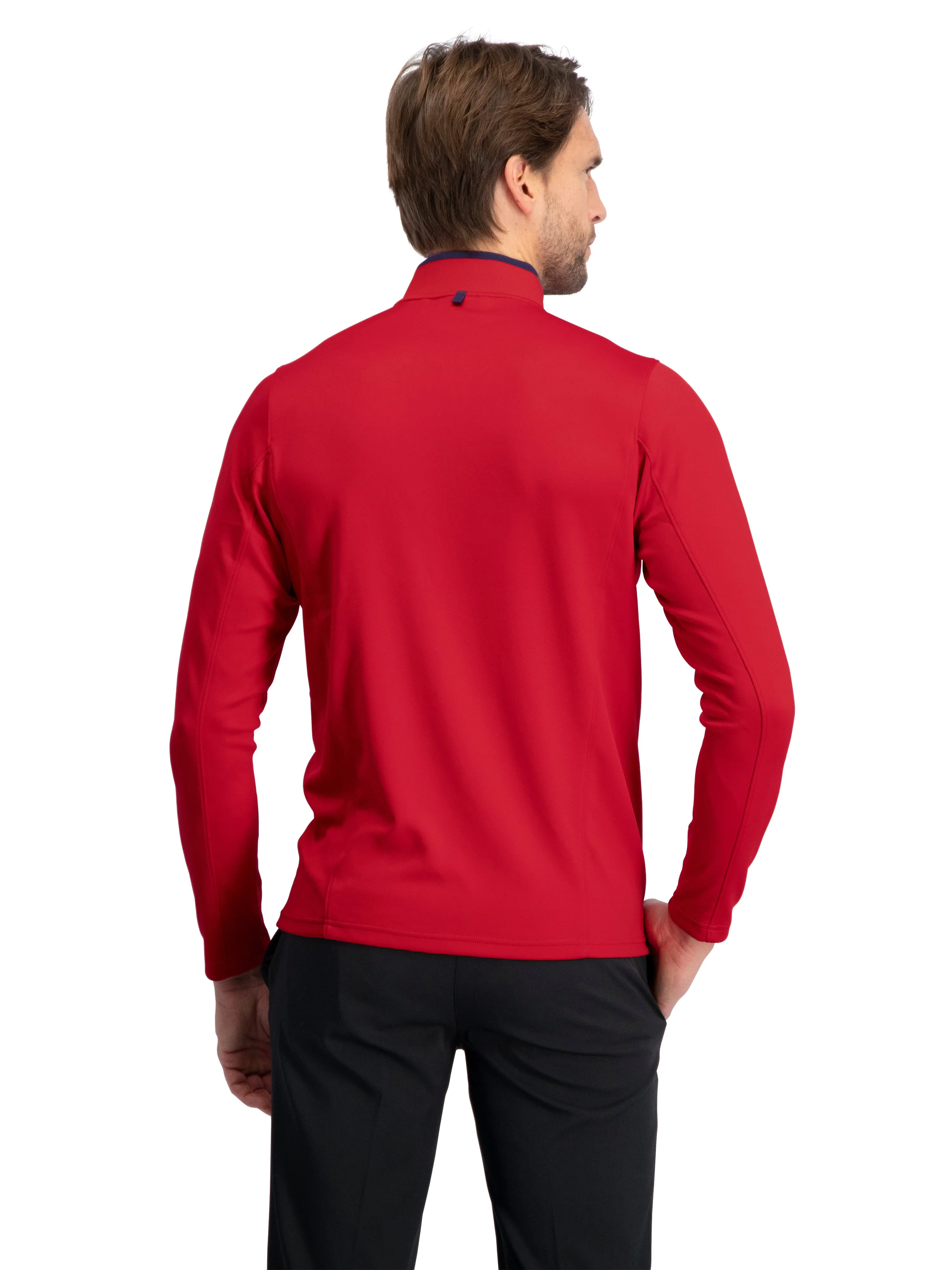 Fleece Golf Half Zip Pullover