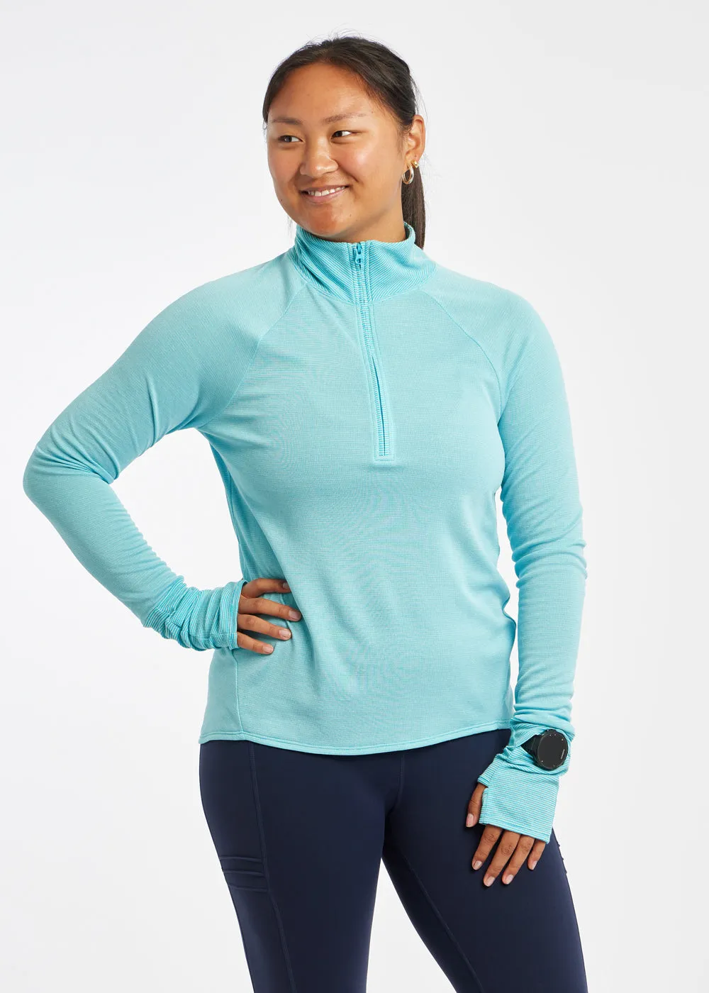 Flyout Wool Half Zip