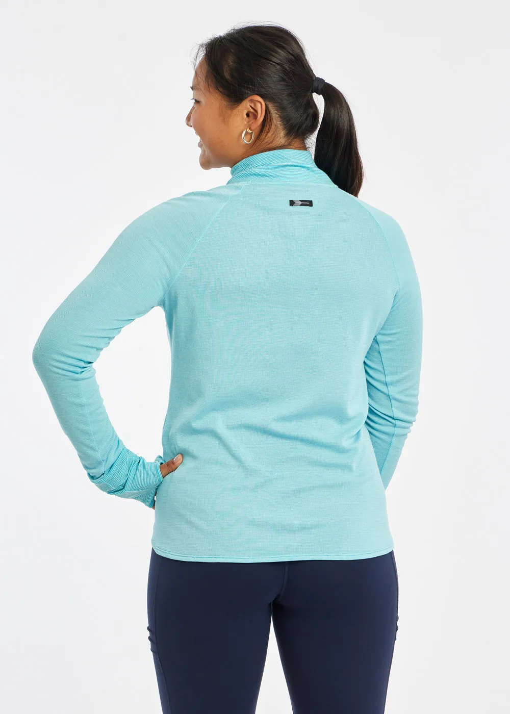 Flyout Wool Half Zip