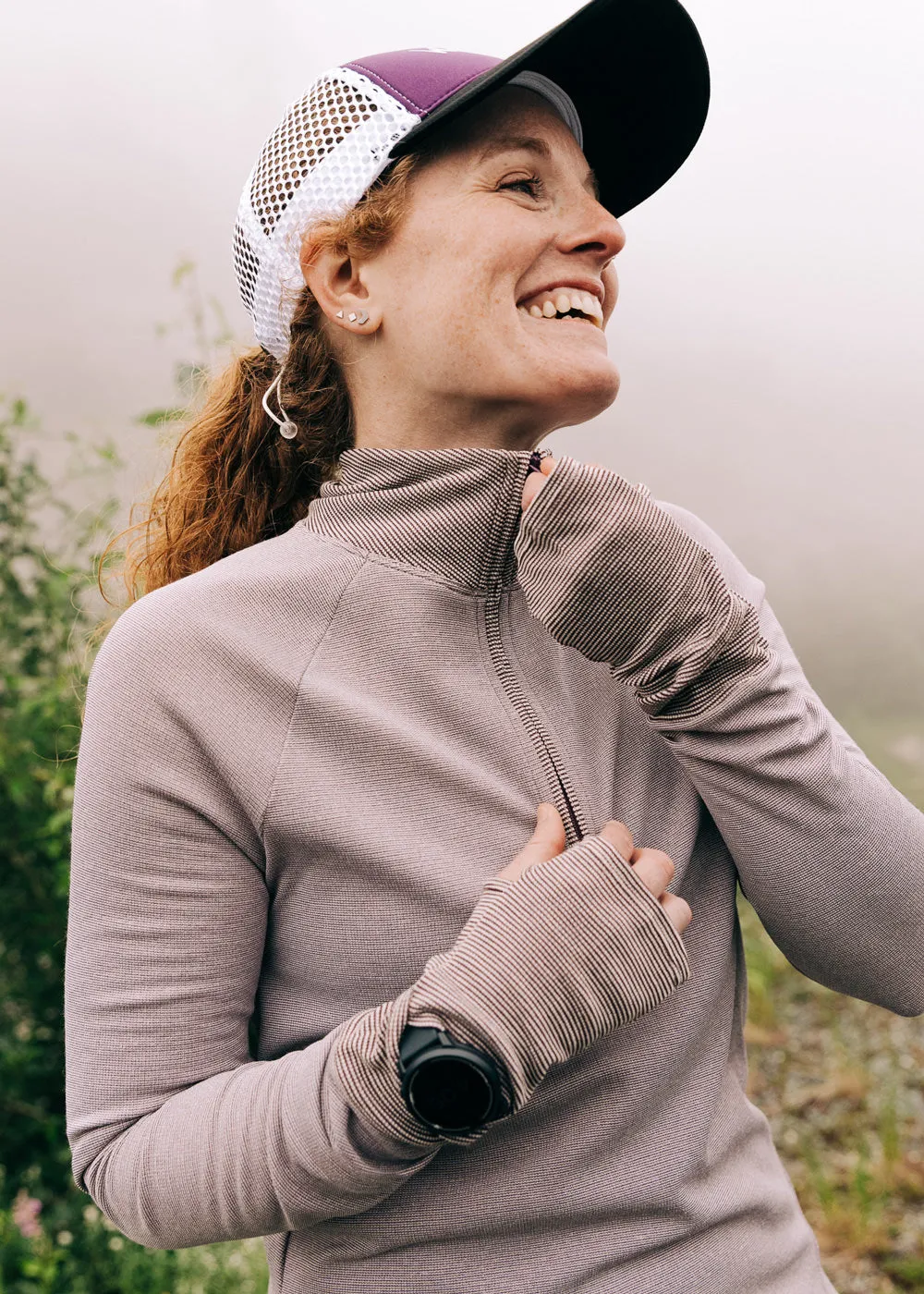 Flyout Wool Half Zip
