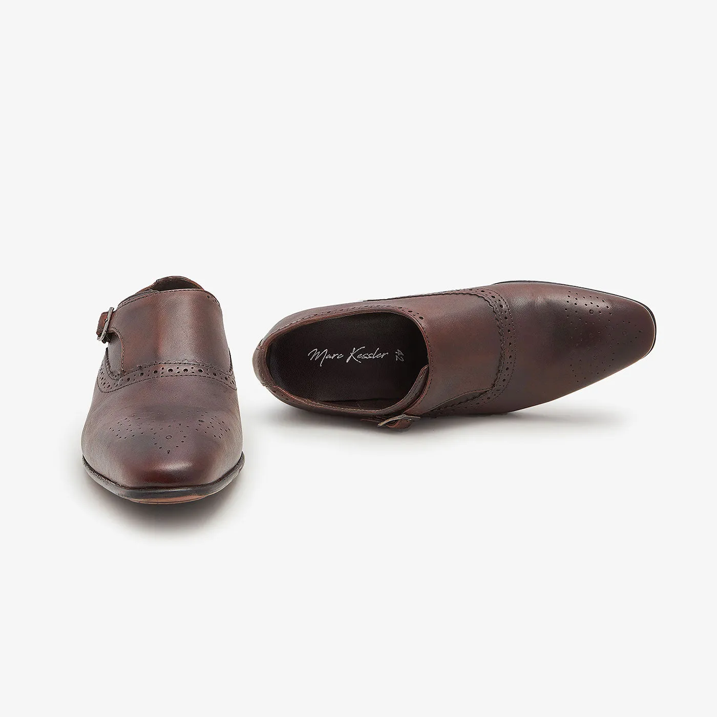 Formal Perforated Loafers