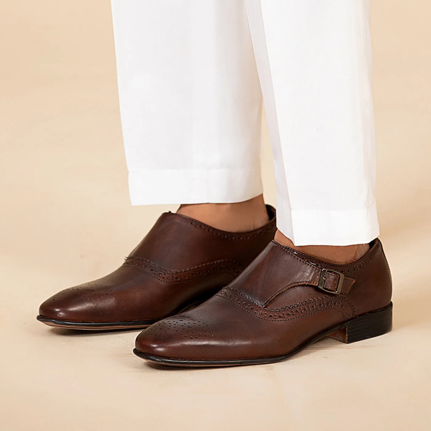 Formal Perforated Loafers