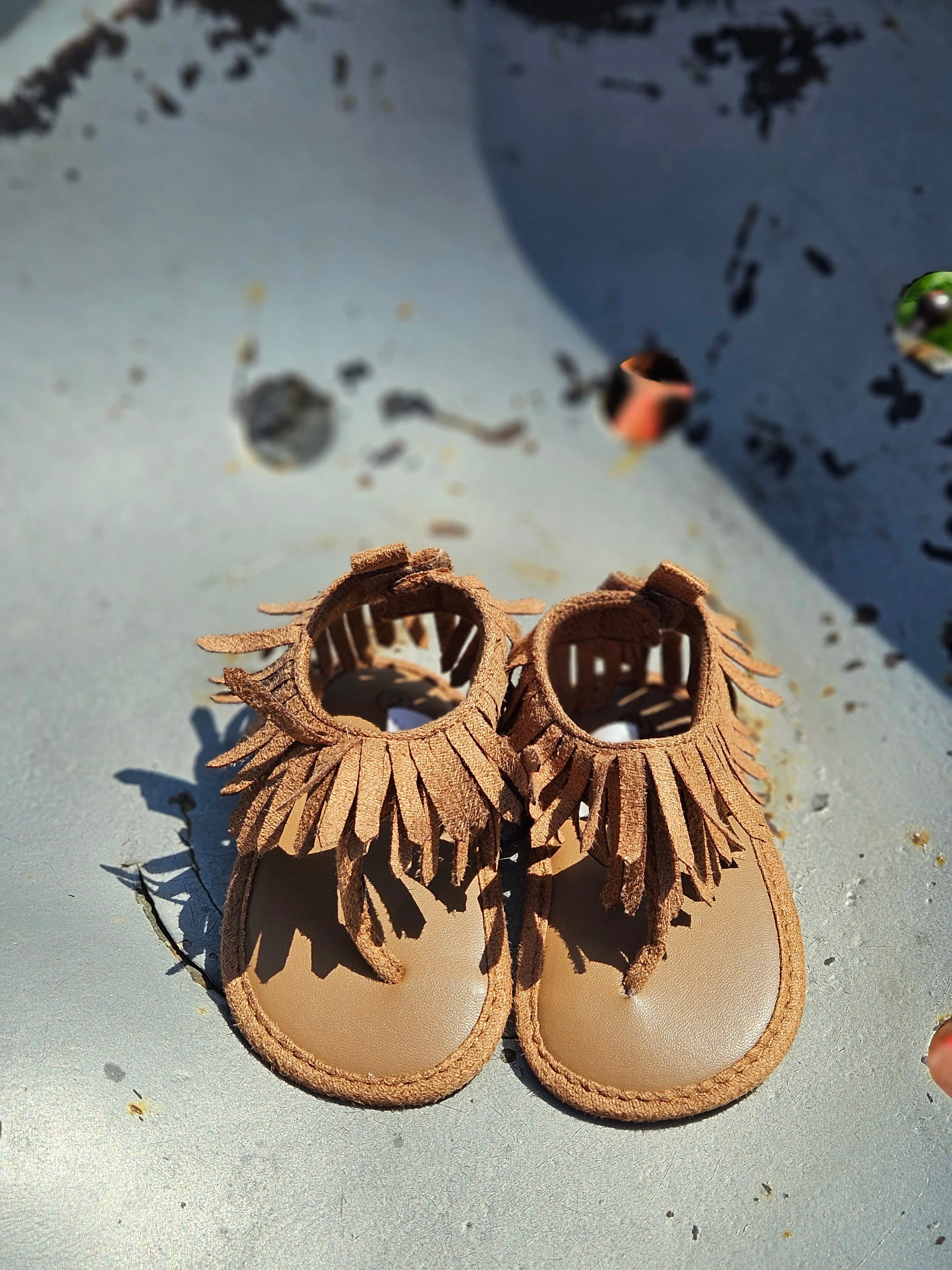 Fringe Sandals