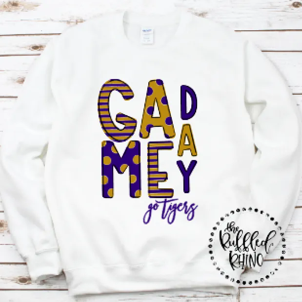 G-A-M-E-D-A-Y (Any Team)