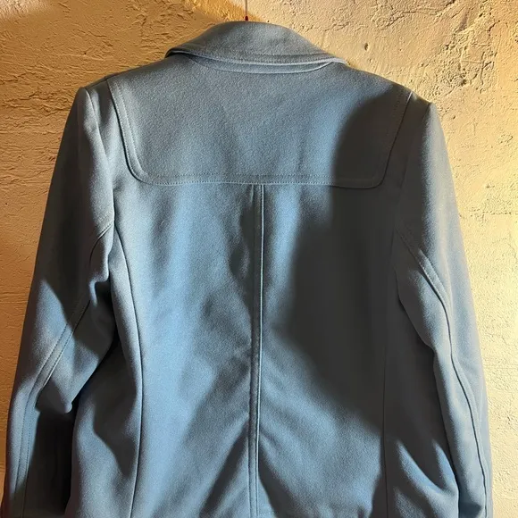 GAP Blue Pea Coat with Distinctive Toggle Closures