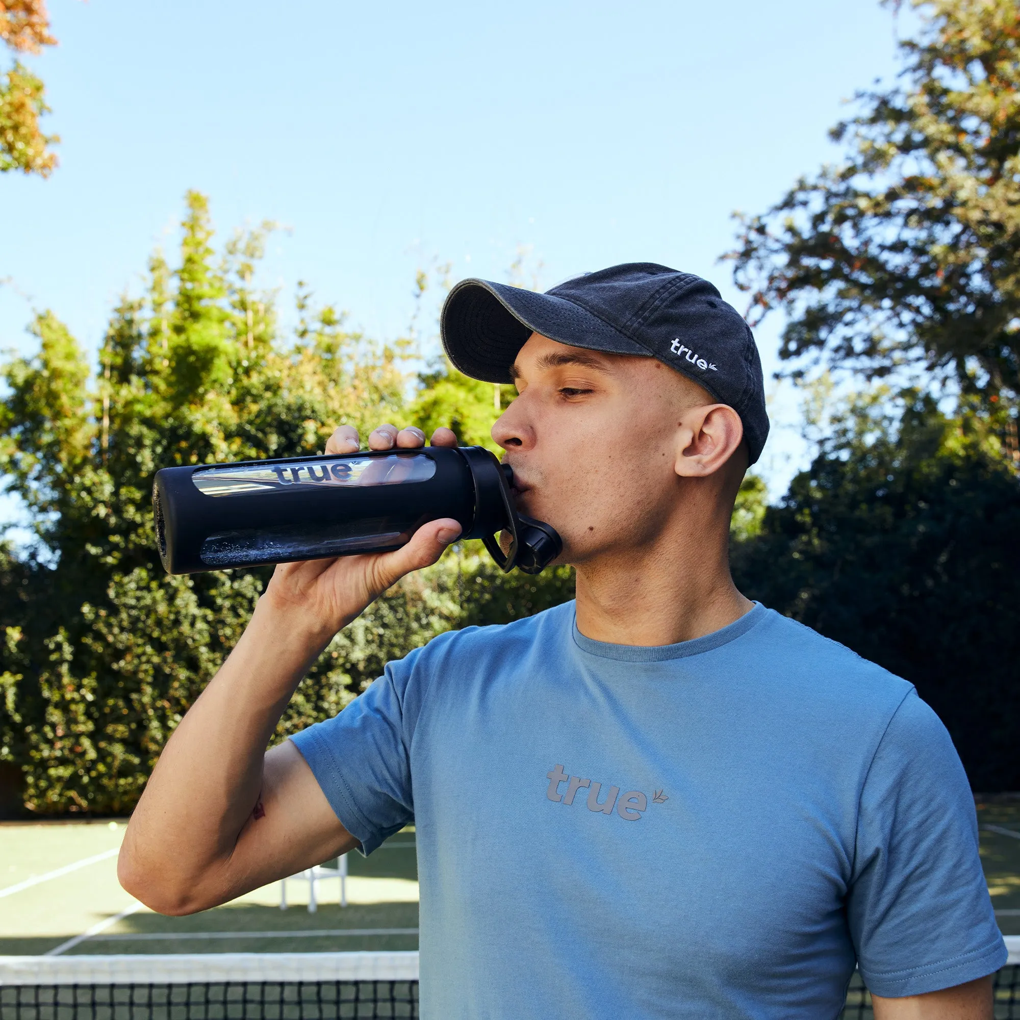 Glass Water Bottle