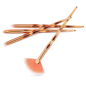 Golden Glam 4 MakeUp Brush Set
