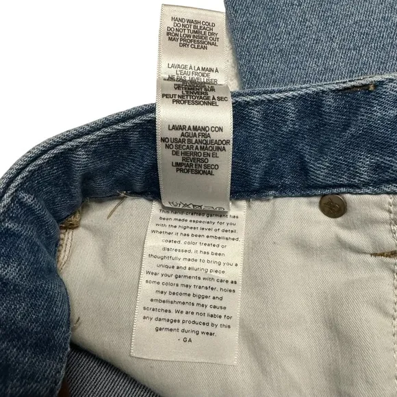 Good American Suede Mixing Skinny Jeans size 29