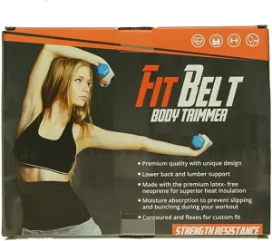 Grand Innovations Fit Belt Body Trimmer! Thin, light, and highly durable! Offering firm support for the abdomen and lower back