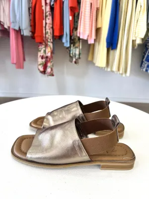 HAVE LEATHER SANDAL || PEWTER