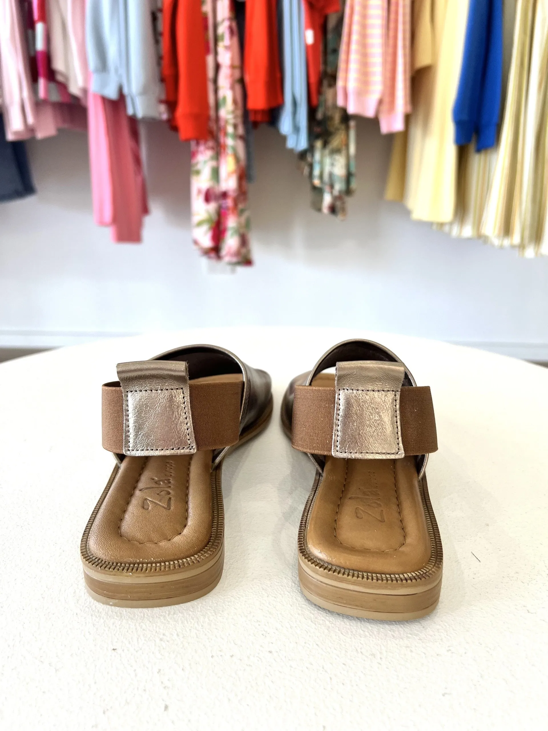 HAVE LEATHER SANDAL || PEWTER