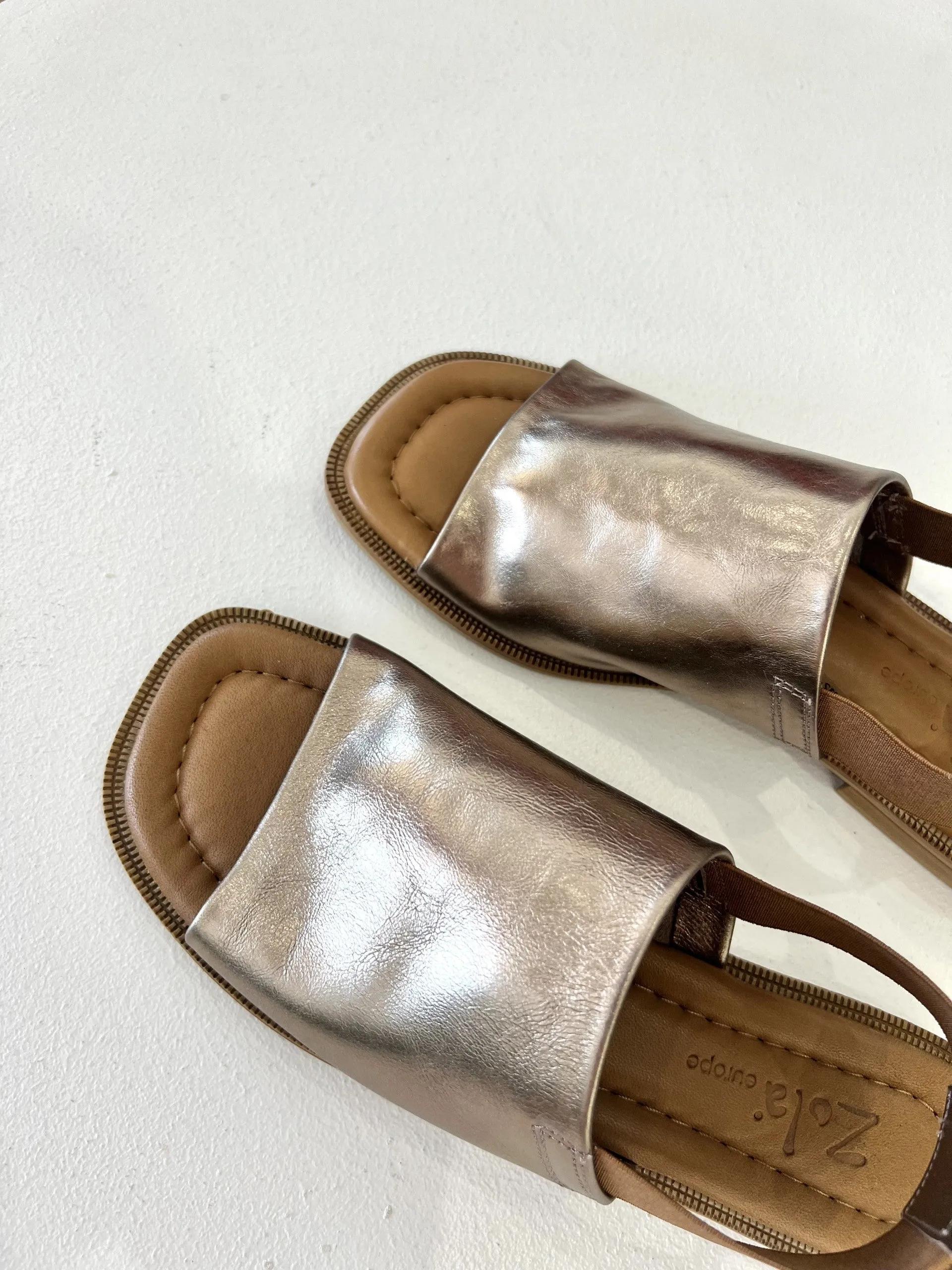 HAVE LEATHER SANDAL || PEWTER